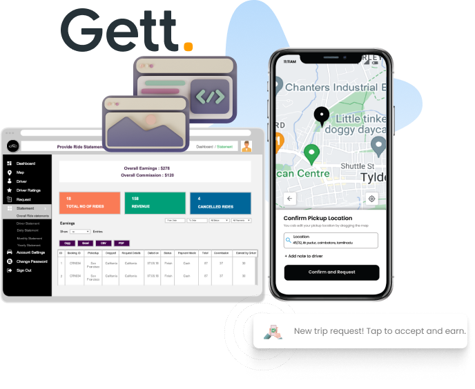 Custom Ready-to-Go Gett Taxi Clone Script/App for Sale!